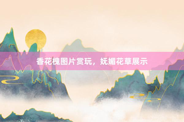 香花槐图片赏玩，妩媚花草展示